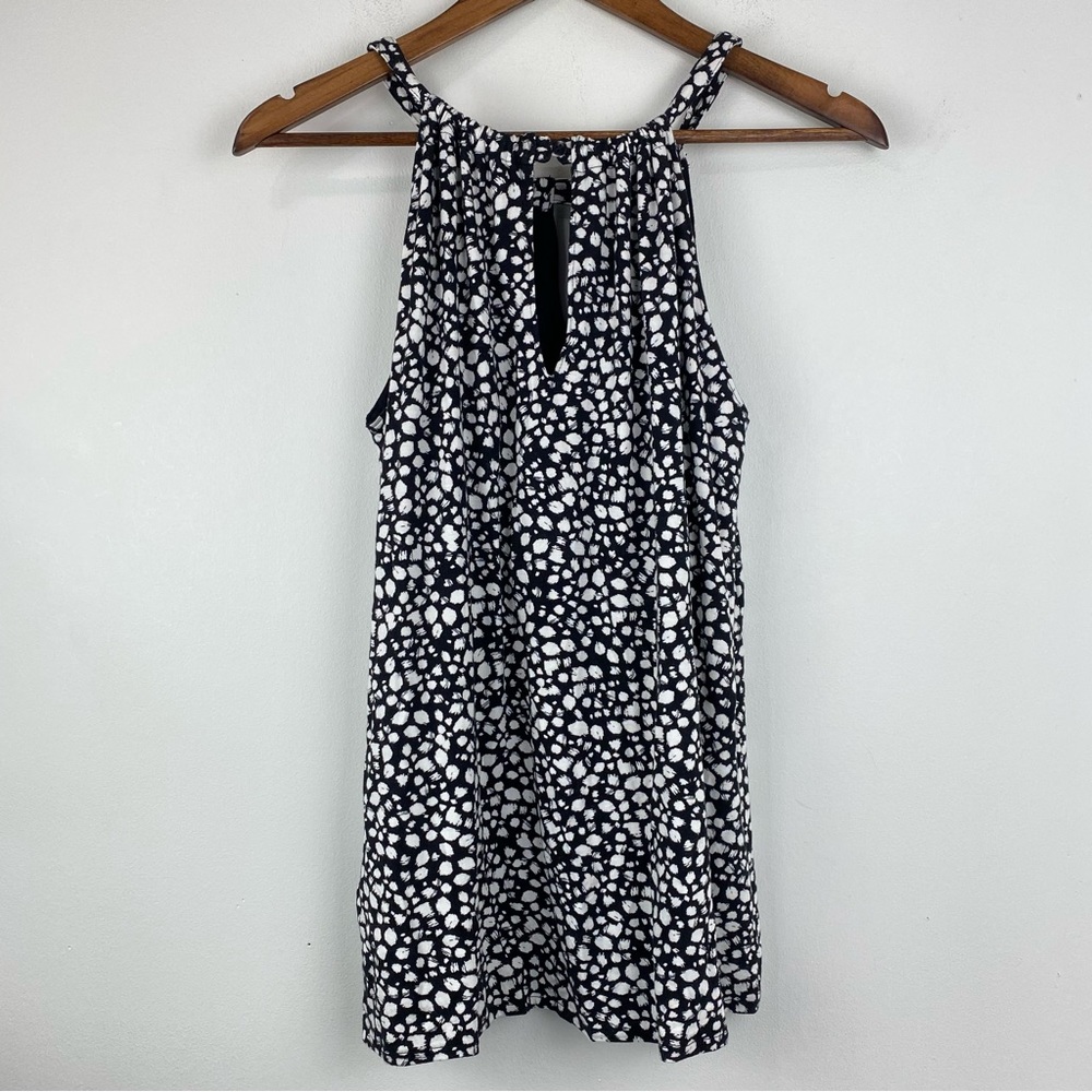 Banana Republic size XS Women’s Black White Halter Top - Picture 4 of 7